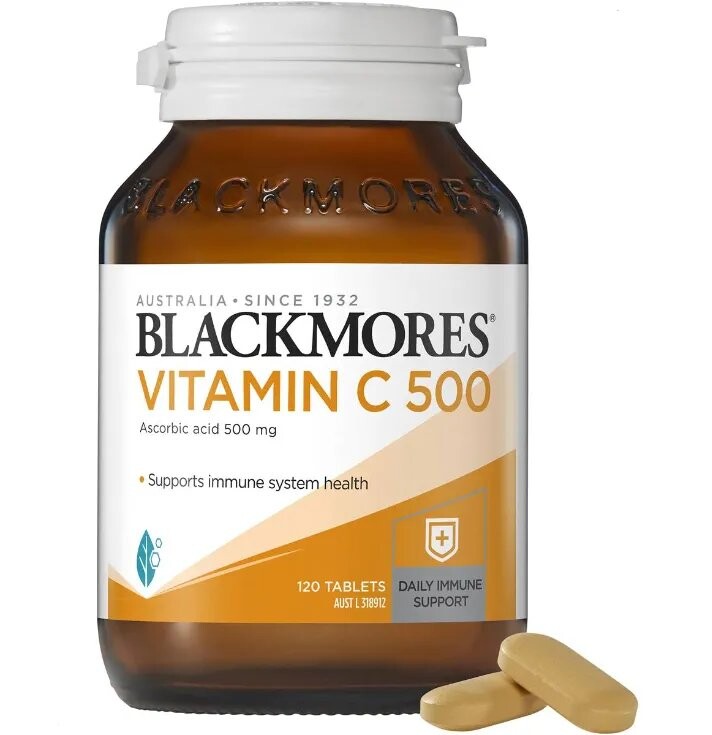 

Витамин C Blackmores 500 мг, 120 таблеток