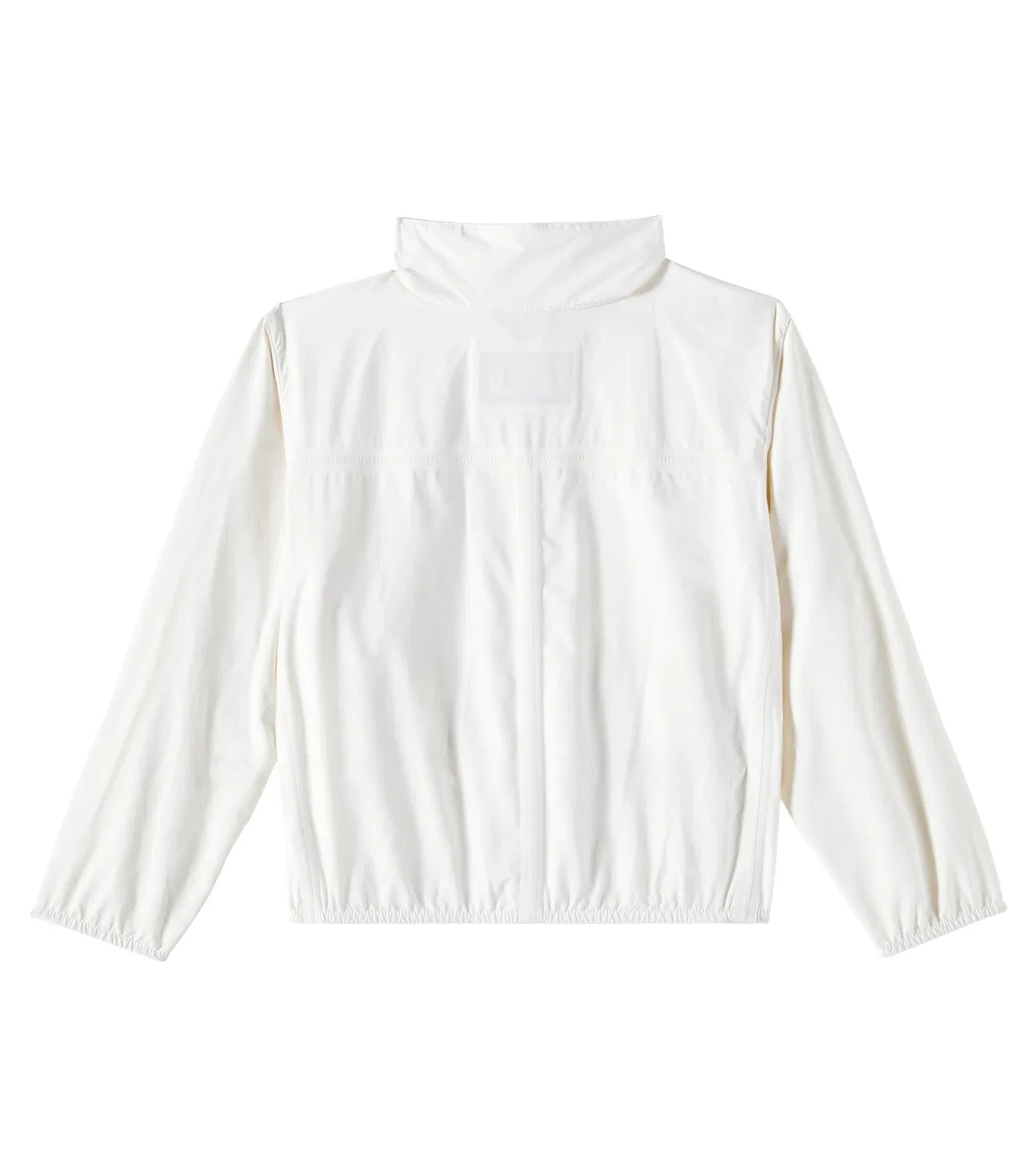 Легкая куртка с логотипом Brunello Cucinelli Kids, белый — фото 3