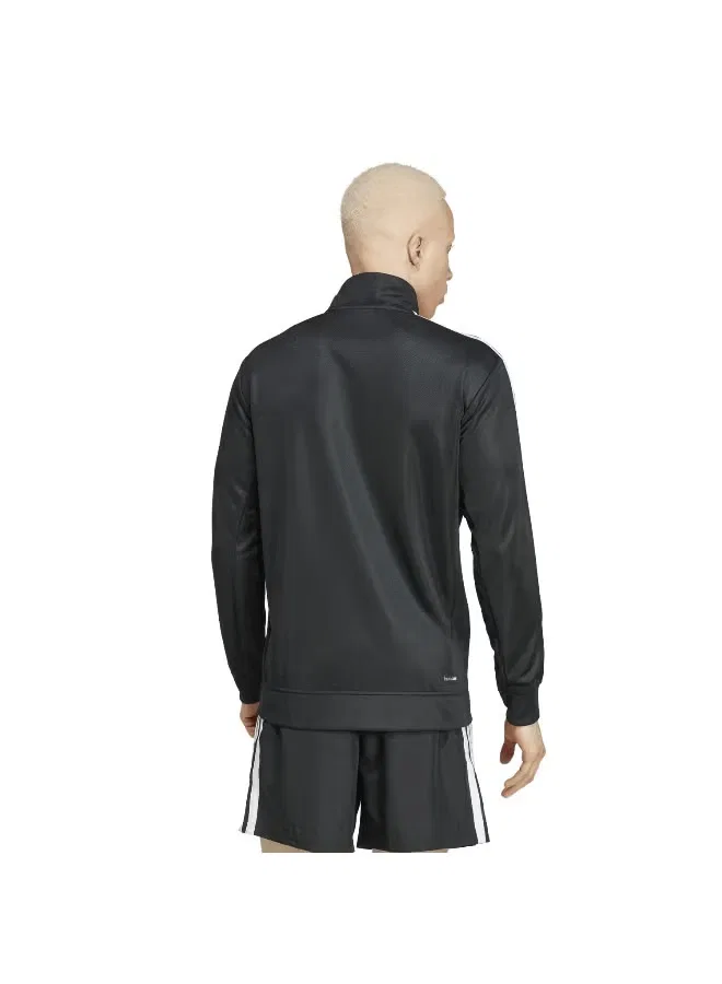 Спортивная куртка с длинным рукавом Train Essentials 3-Stripes Adidas, черный — фото 3