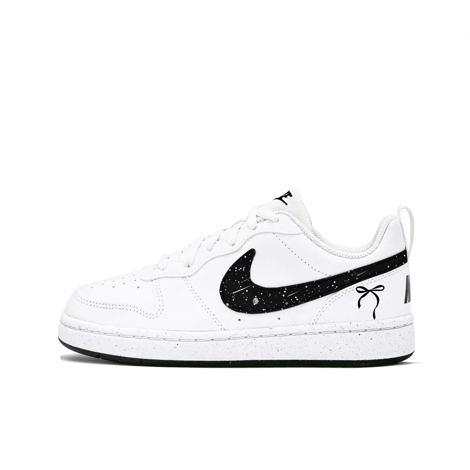 Кроссовки скейтбординговые Court Borough, Nike, Black White