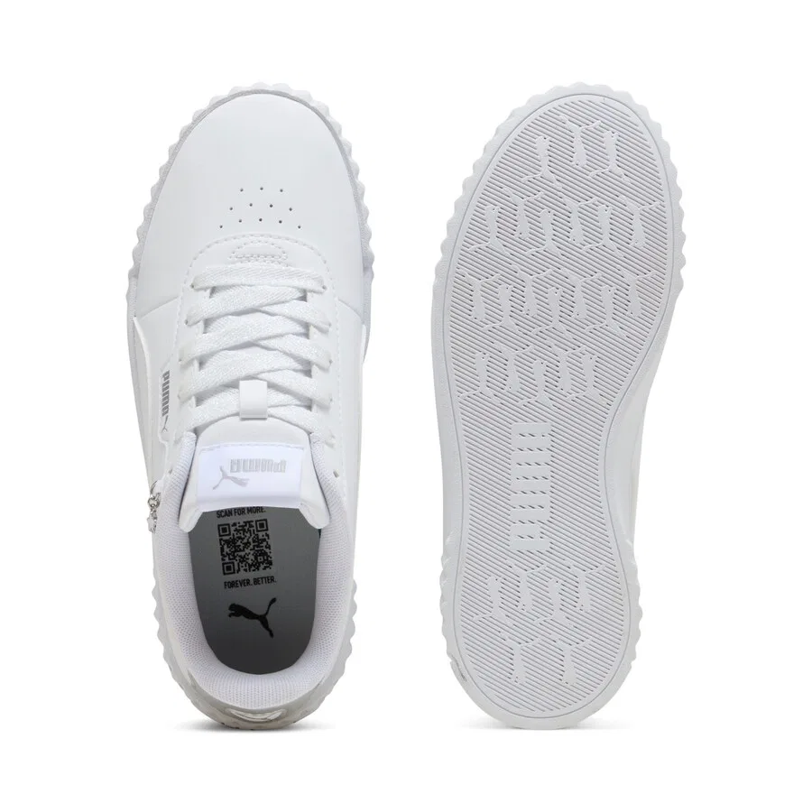 Кроссовки PUMA 'Carina 3.0 Charm' белого цвета — фото 3