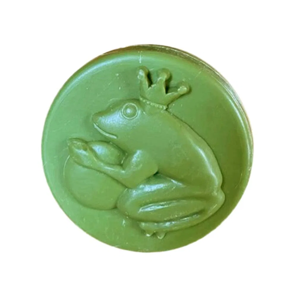Мыло ручной работы Sheep's Milk Soap, Saling, набор 10 шт., 750 г, Frog Apple Lime