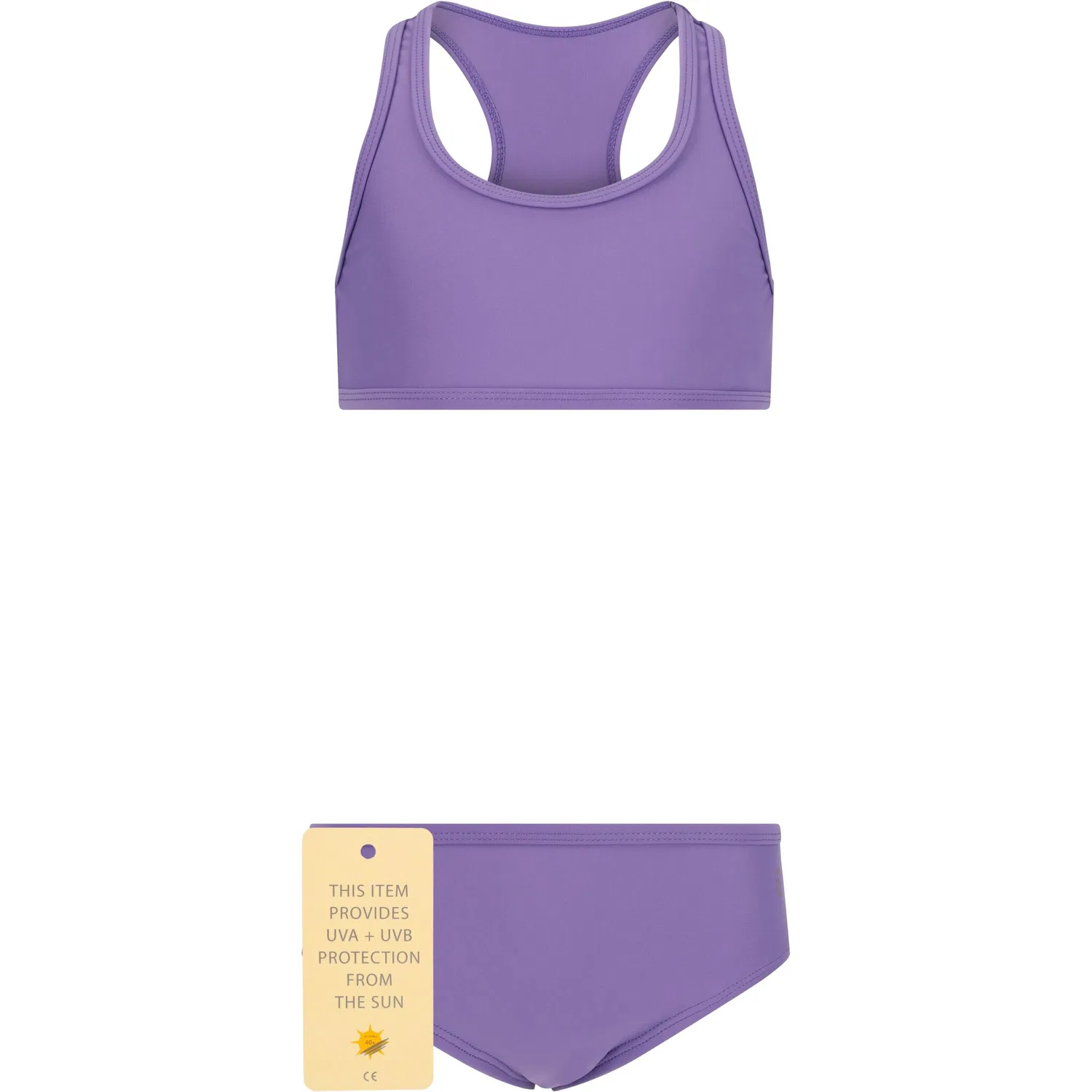 Детское бикини с балконетом Misty ZIGZAG, Lilac