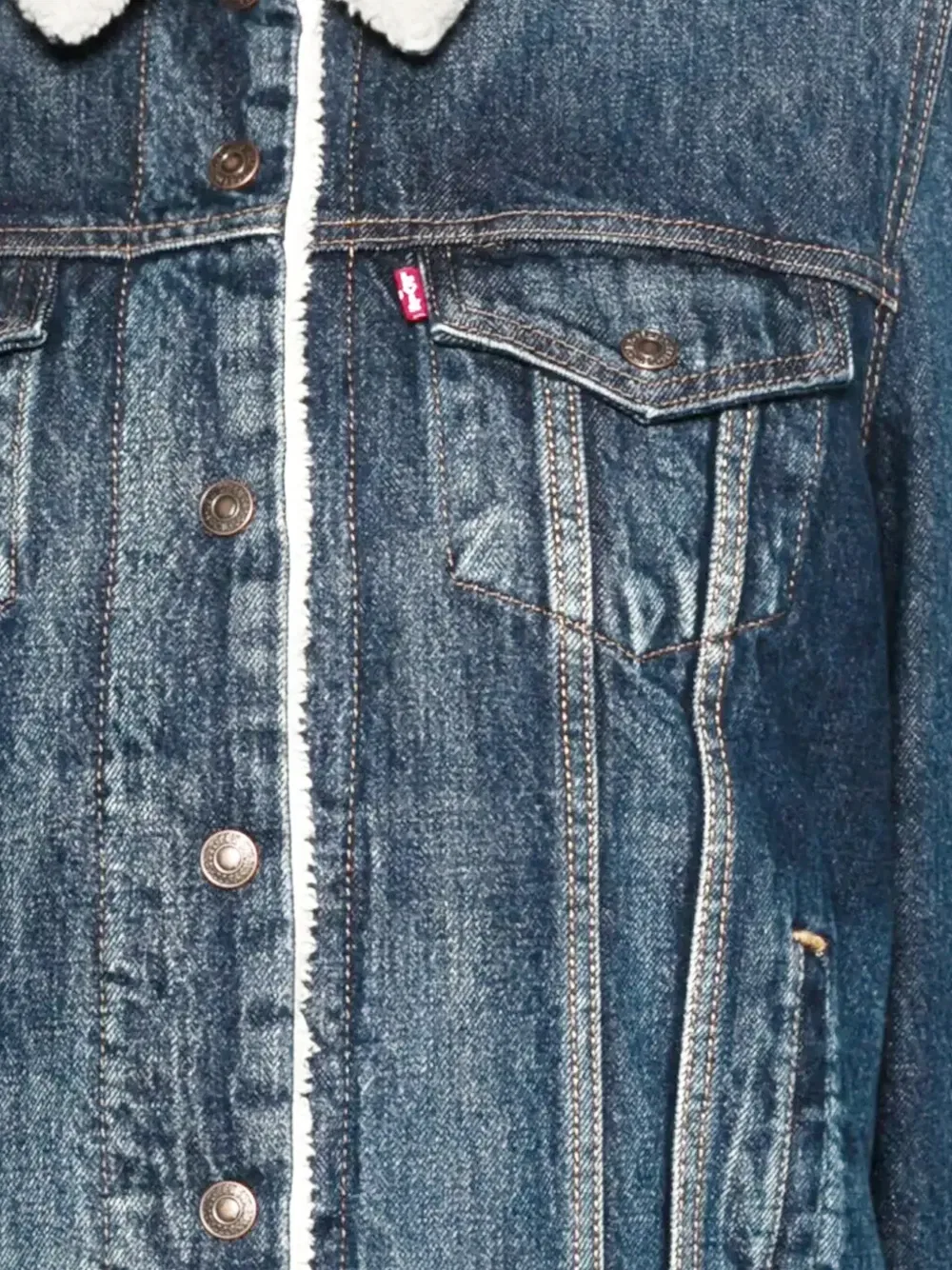 Куртка джинсовая Original Levi's, синий — фото 3