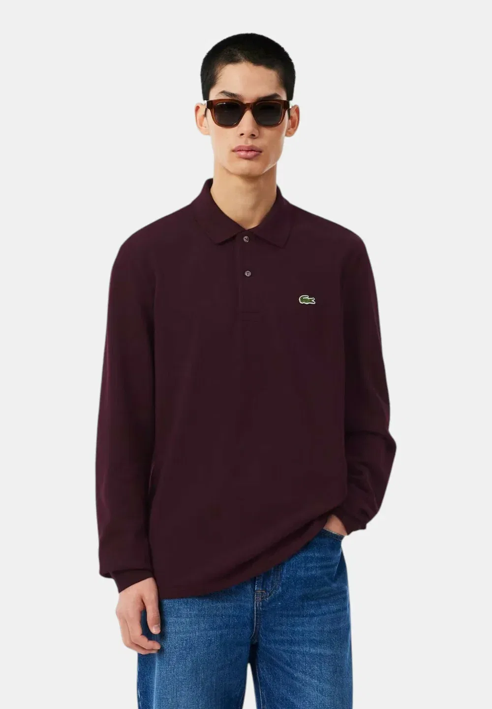 Polo ml col 3ke - футболка с длинными рукавами Lacoste, Brown