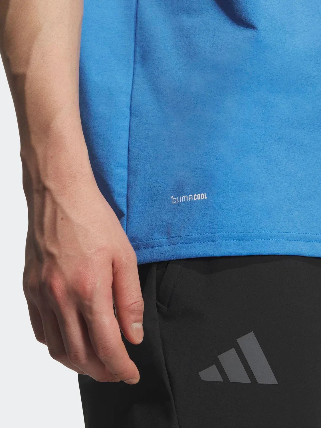 Футболка Xploric Climacool adidas, синий — фото 4