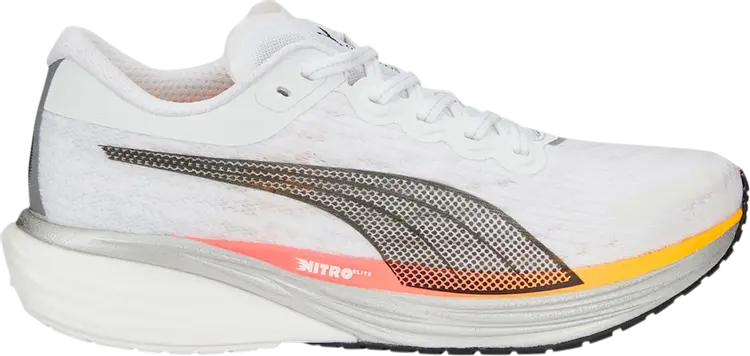 

Кроссовки Puma Deviate Nitro 2 White Sunset Glow, белый