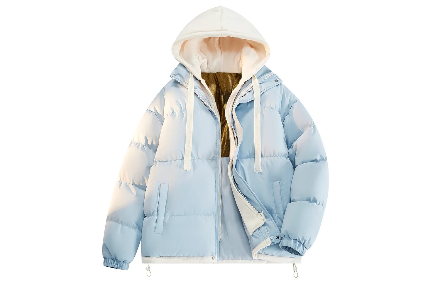 

Куртка Jeanswest Puffer, ледниково-голубой, Синий, Куртка Jeanswest Puffer, ледниково-голубой