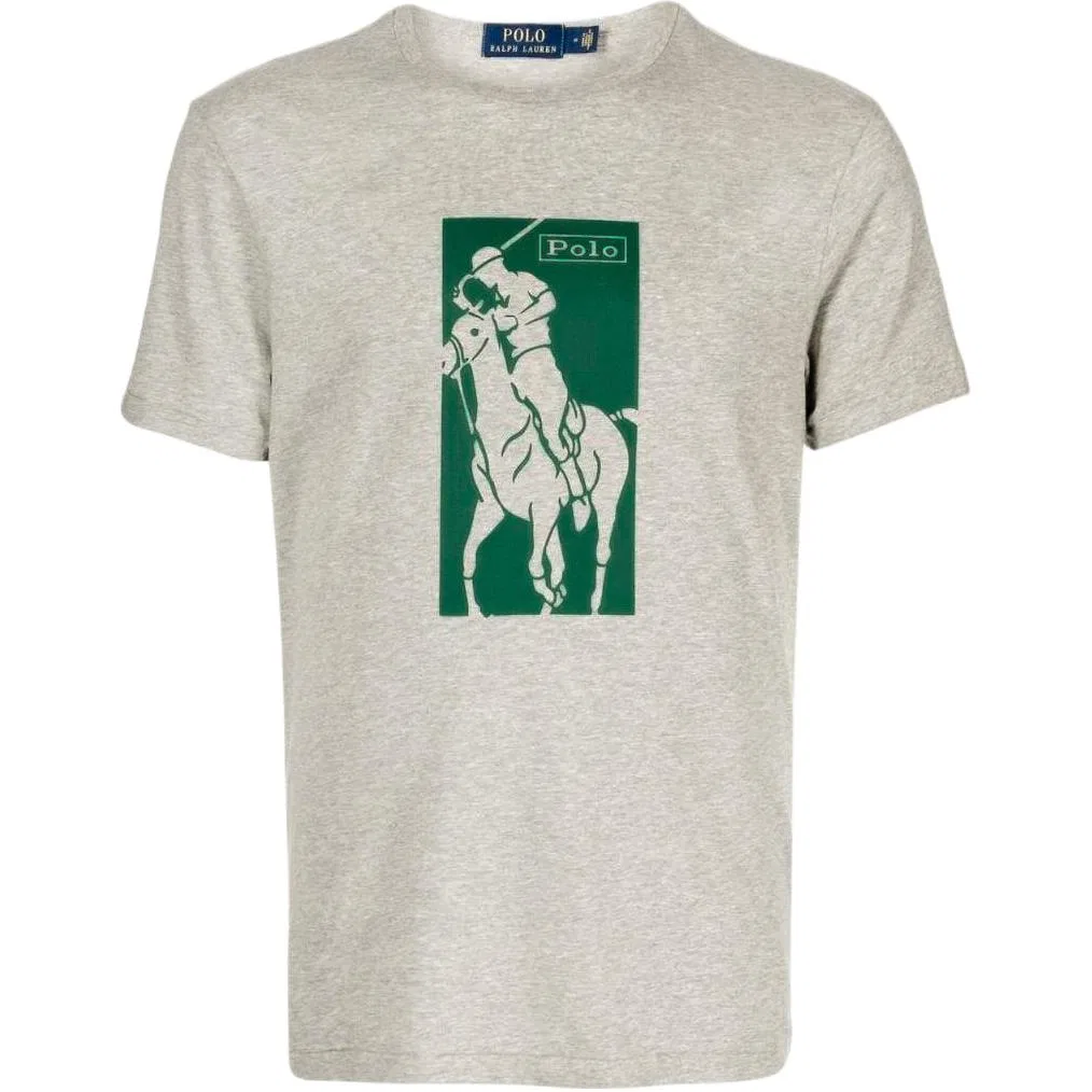 Мужская футболка с коротким рукавом Polo Ralph Lauren, Heather Gray