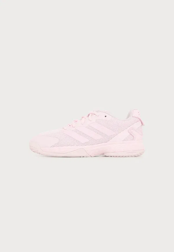 Кроссовки Ubersonic унисекс для тенниса, подходят для различных поверхностей Adidas Performance, белый/розовый