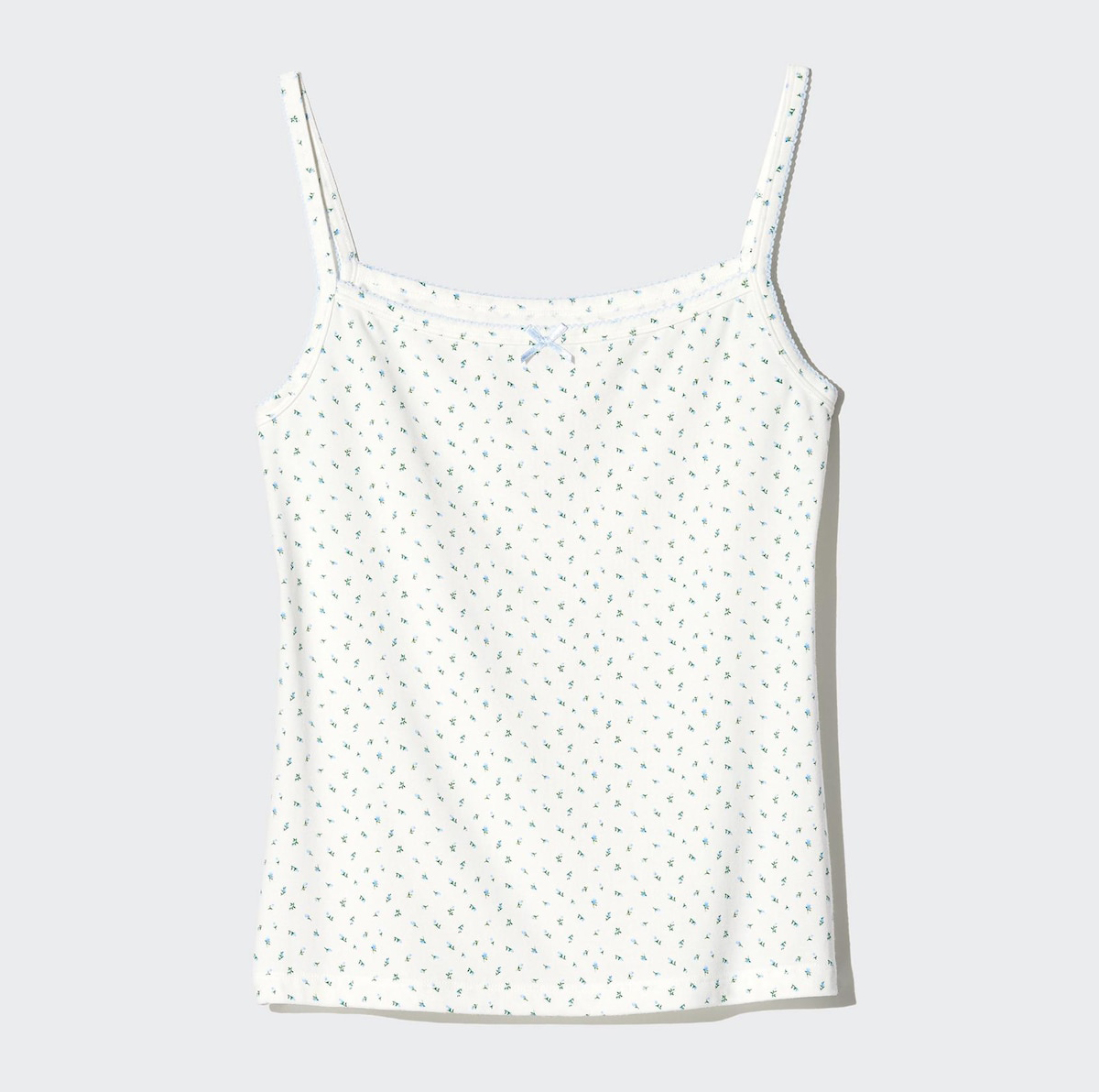 Майка Uniqlo Soft Modal, 01 кремовый