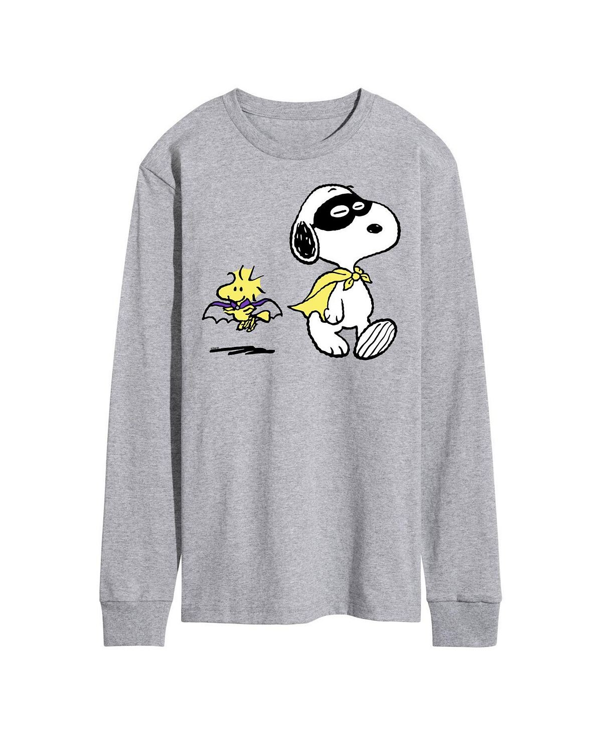 

Мужская футболка peanuts super hero AIRWAVES, серый