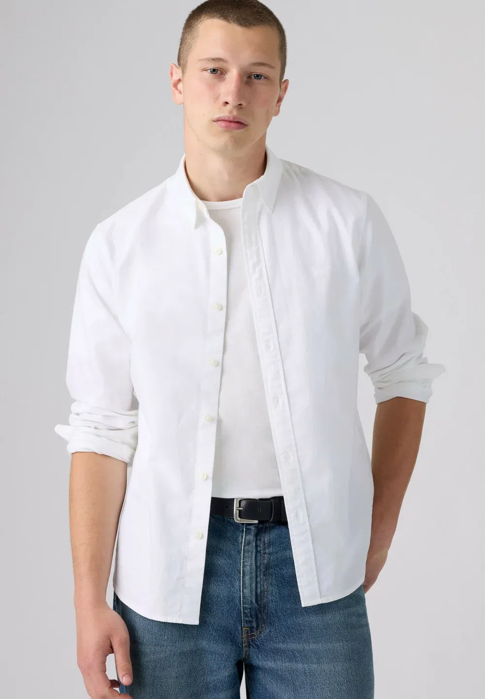 Battery housemark standard auri floral n - shirt Levi'S, Quail - Whites — фото 4