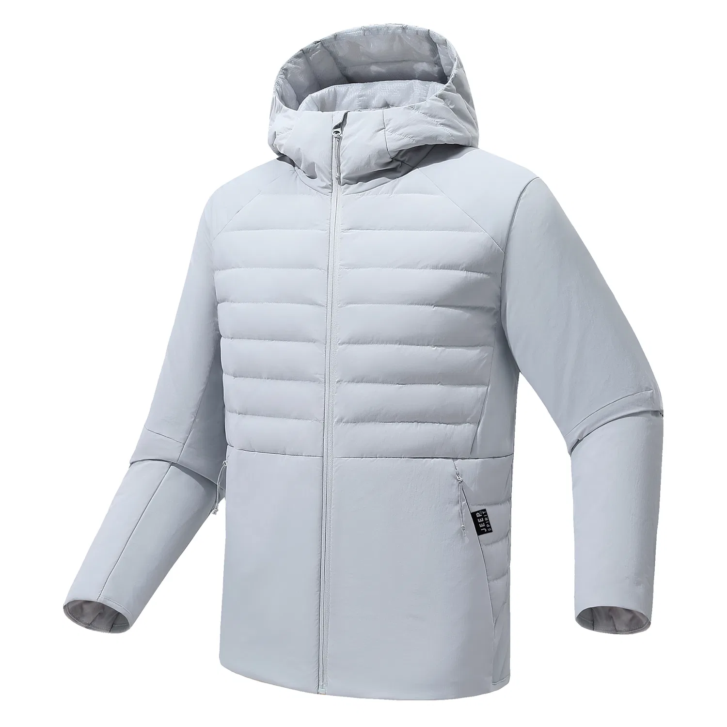Детский пуховик с капюшоном JEEP SPIRIT, White