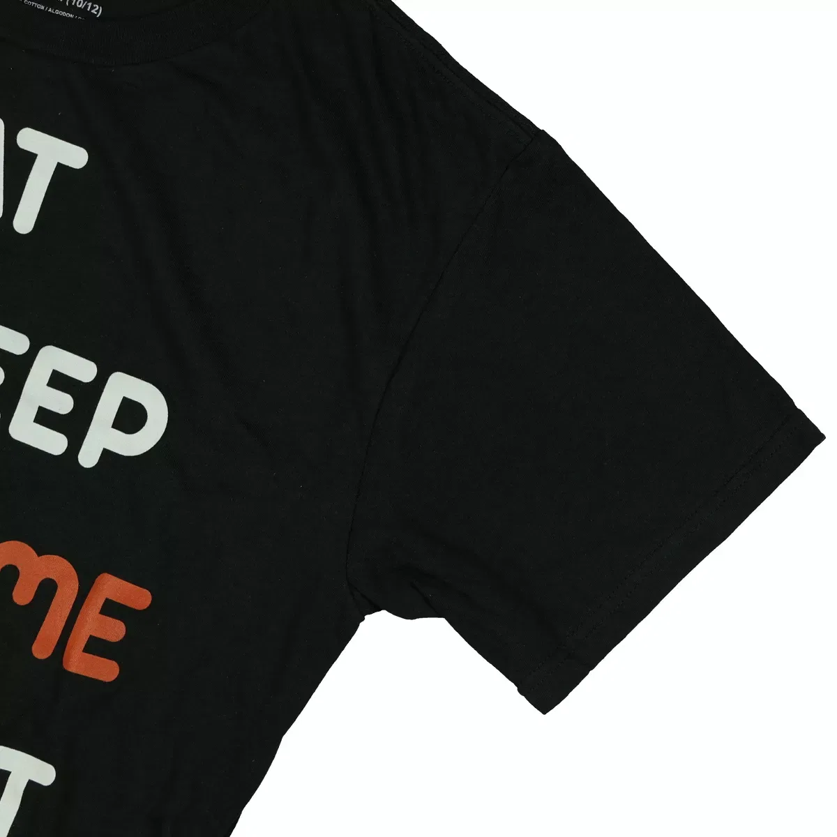 Детская футболка с принтом Eat Sleep Game Repeat Seven Times Six, Black — фото 4