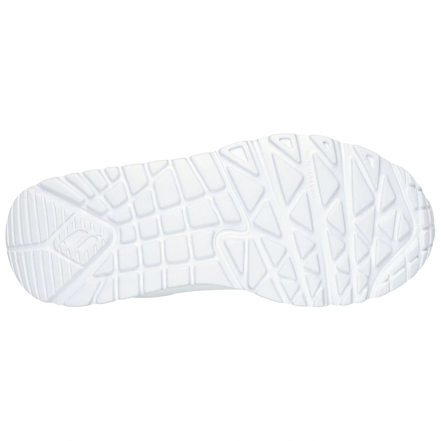Детские кроссовки ретро с принтом Skechers, White Multi — фото 3