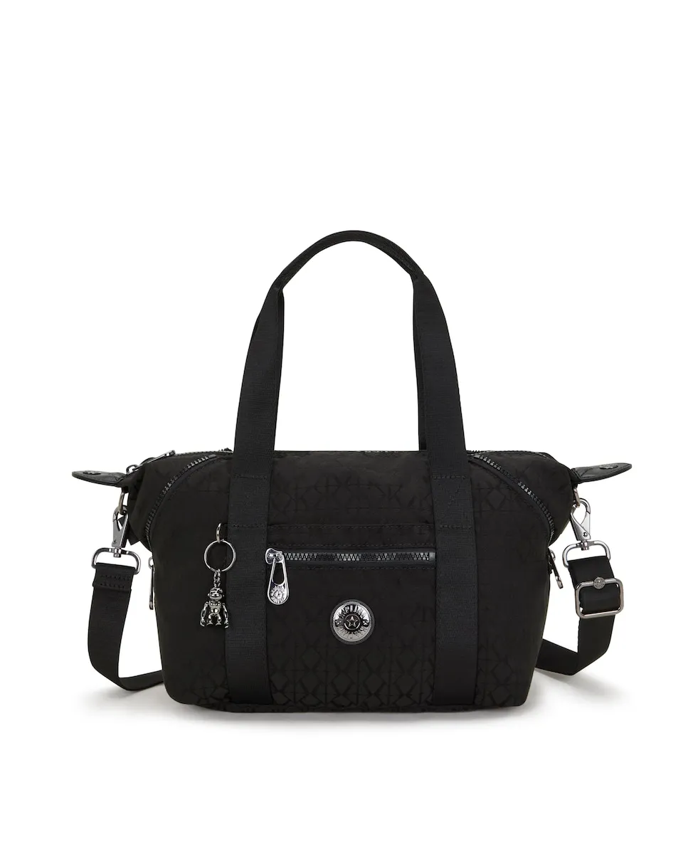 

Сумка через плечо Art Mini Small Multi-Position с черным принтом Kipling, черный