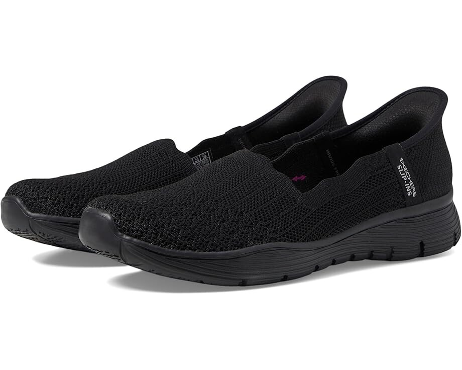 Туфли на плоской подошве SKECHERS Seager - Believe It Hands Free Slip-Ins, черный