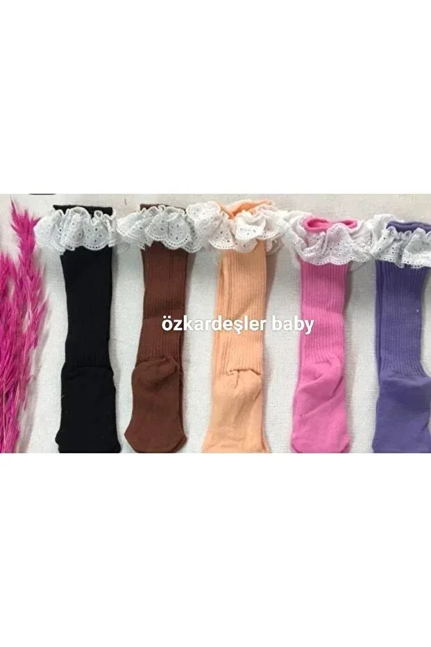 Детские носки с кружевом Özkardeşler Baby, Multicolored