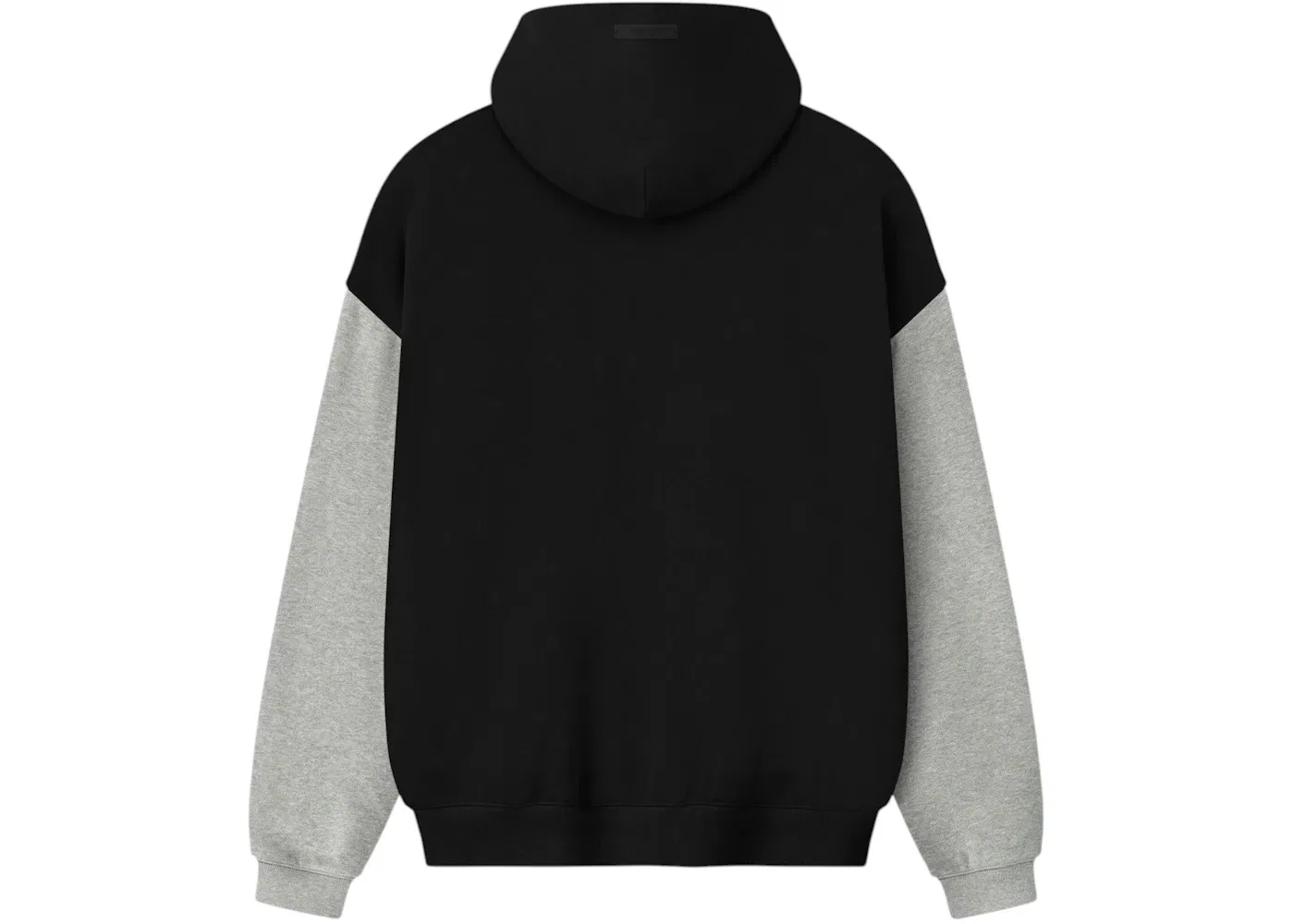 Мужской худи с принтом Fear of God Essentials Raiders Sport, Black/Concrete Heather — фото 2