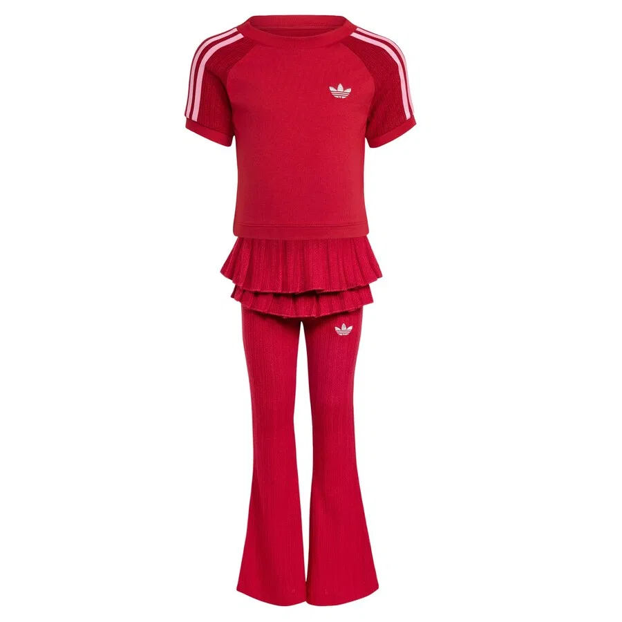 Комплект ADIDAS ORIGINALS в красном цвете