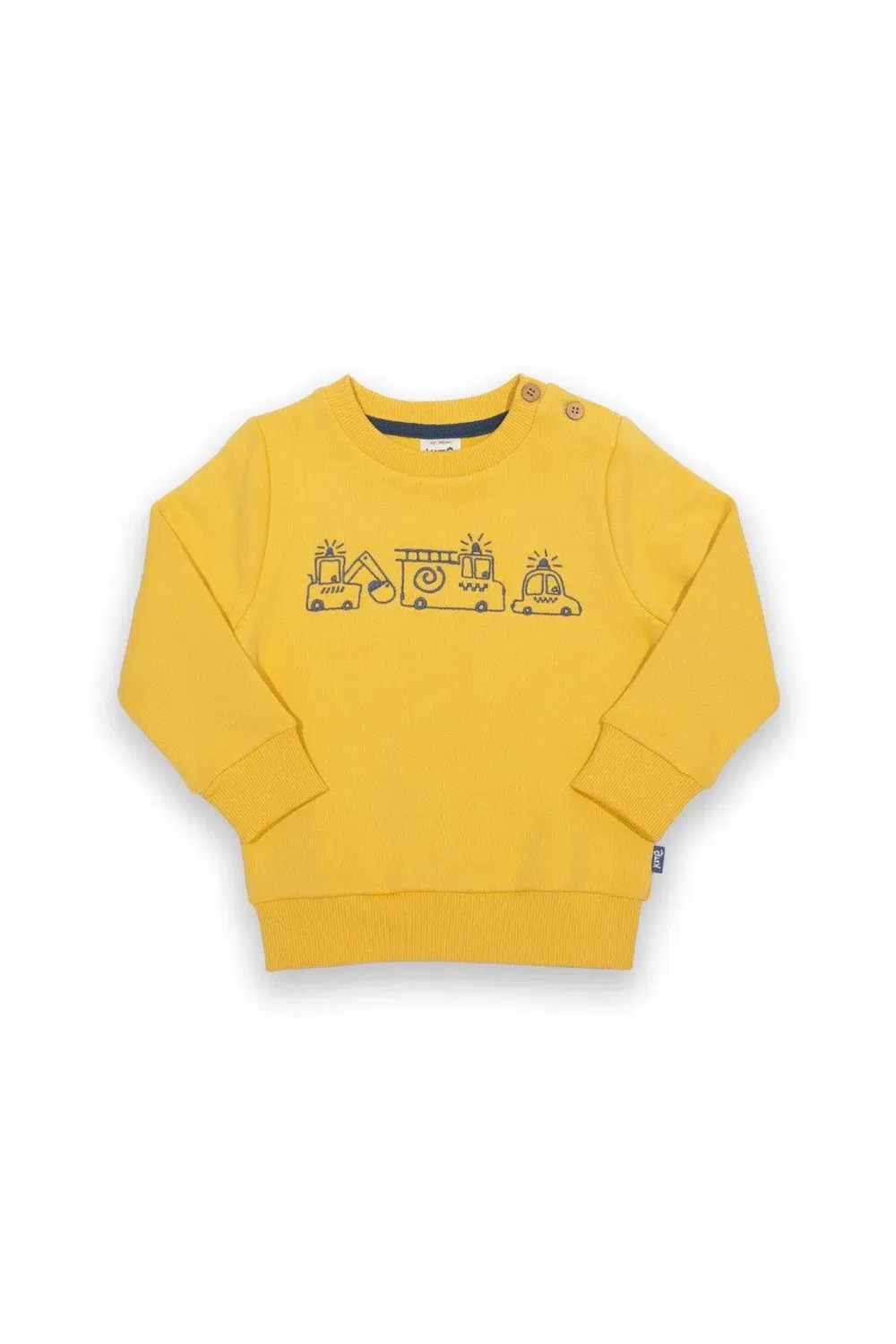 Детский свитшот Happy Helpers Kite, Yellow