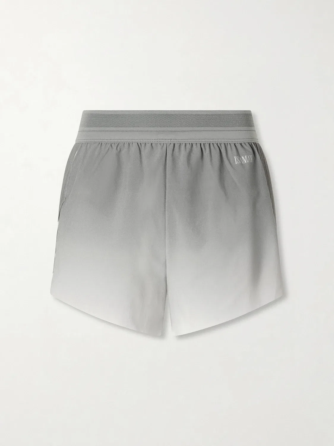 Исамая Френч Свифт плиссированные шорты Dri-FIT ADV с принтом Nike, серебряный