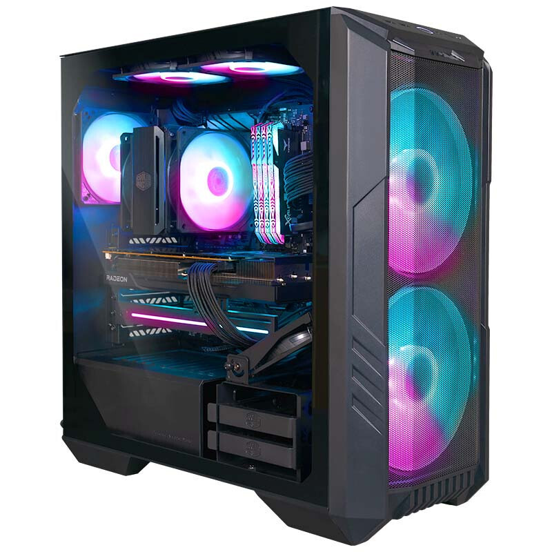 

Корпус Cooler Master HAF 500, Mid Tower, черный
