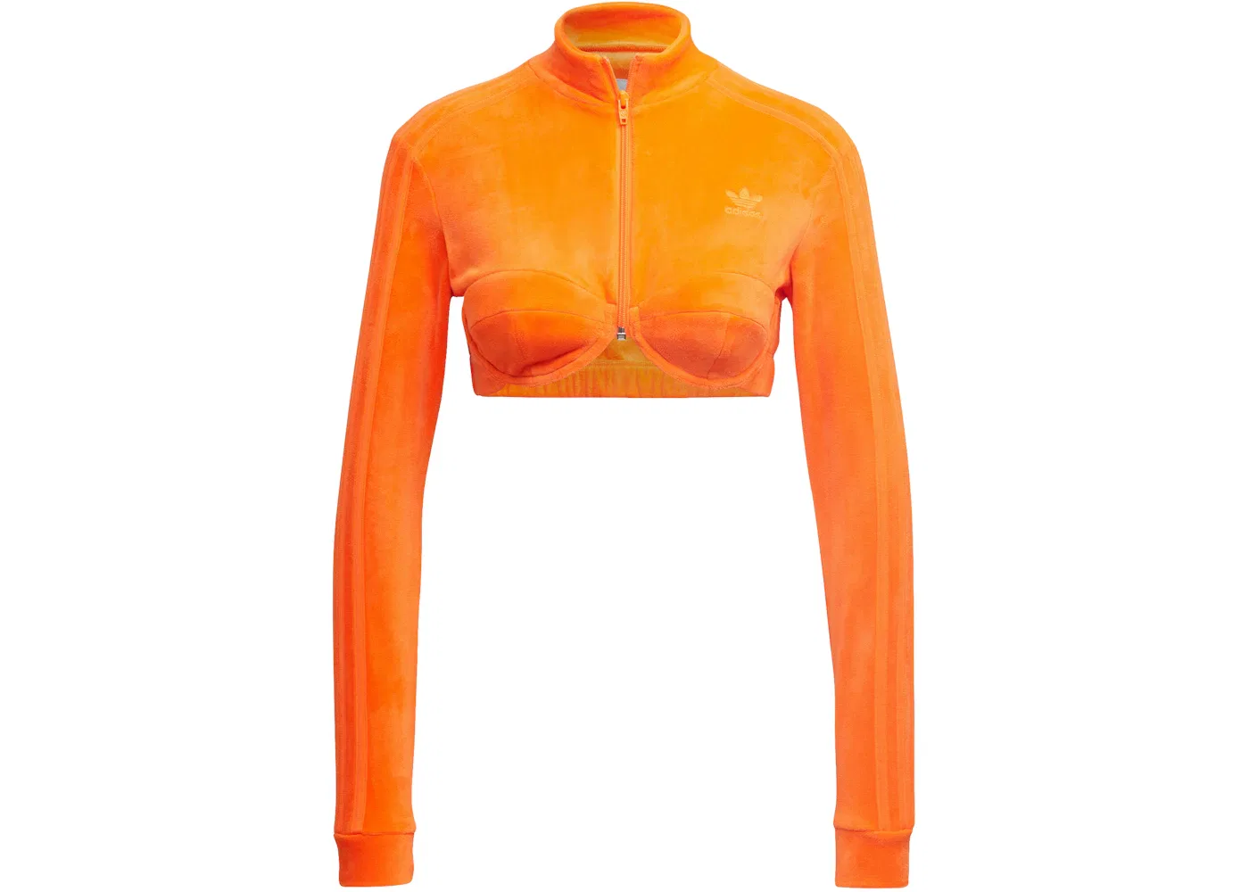 Женская футболка Jeremy Scott Track Top App Signal Orange Adidas, App Signal Orange