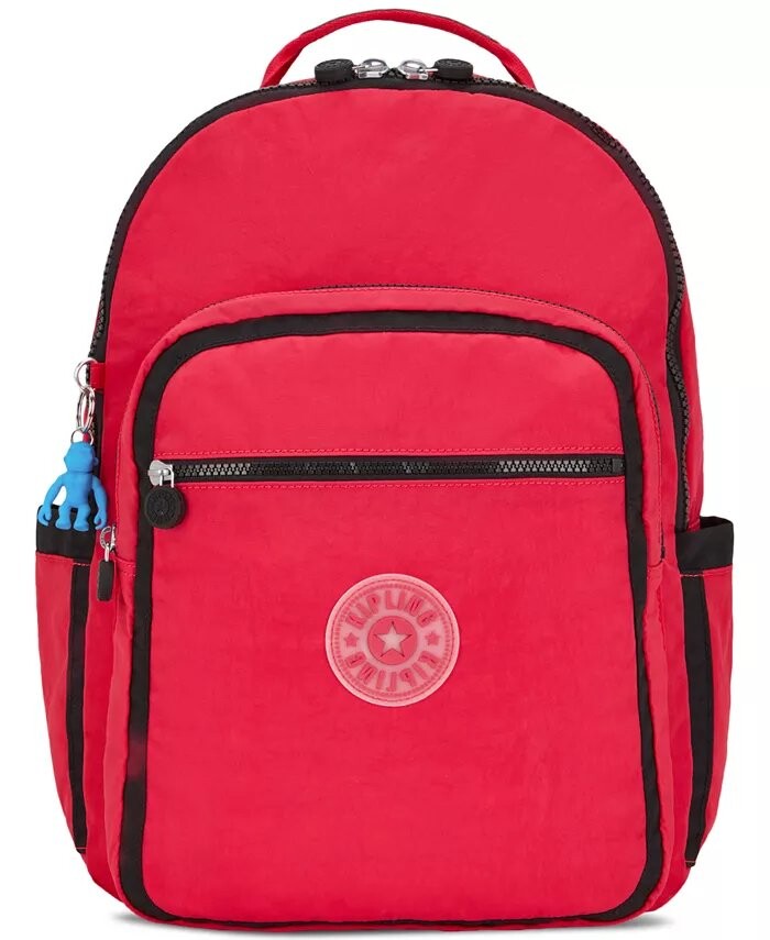 

Рюкзак Kipling Seoul Large 15" Laptop Zippered, красный