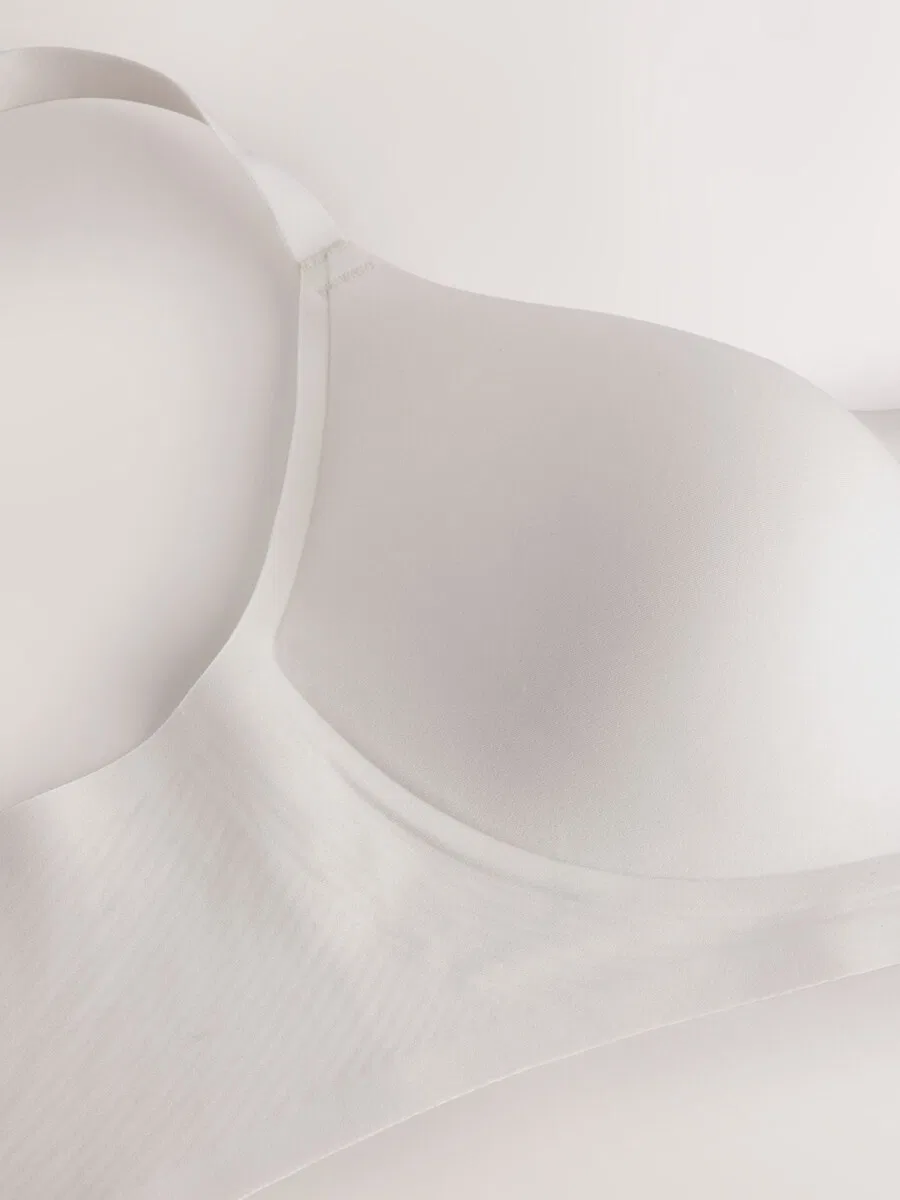 Бюстгальтер Next T-shirt Bra 'N. Premium' кремового цвета — фото 4