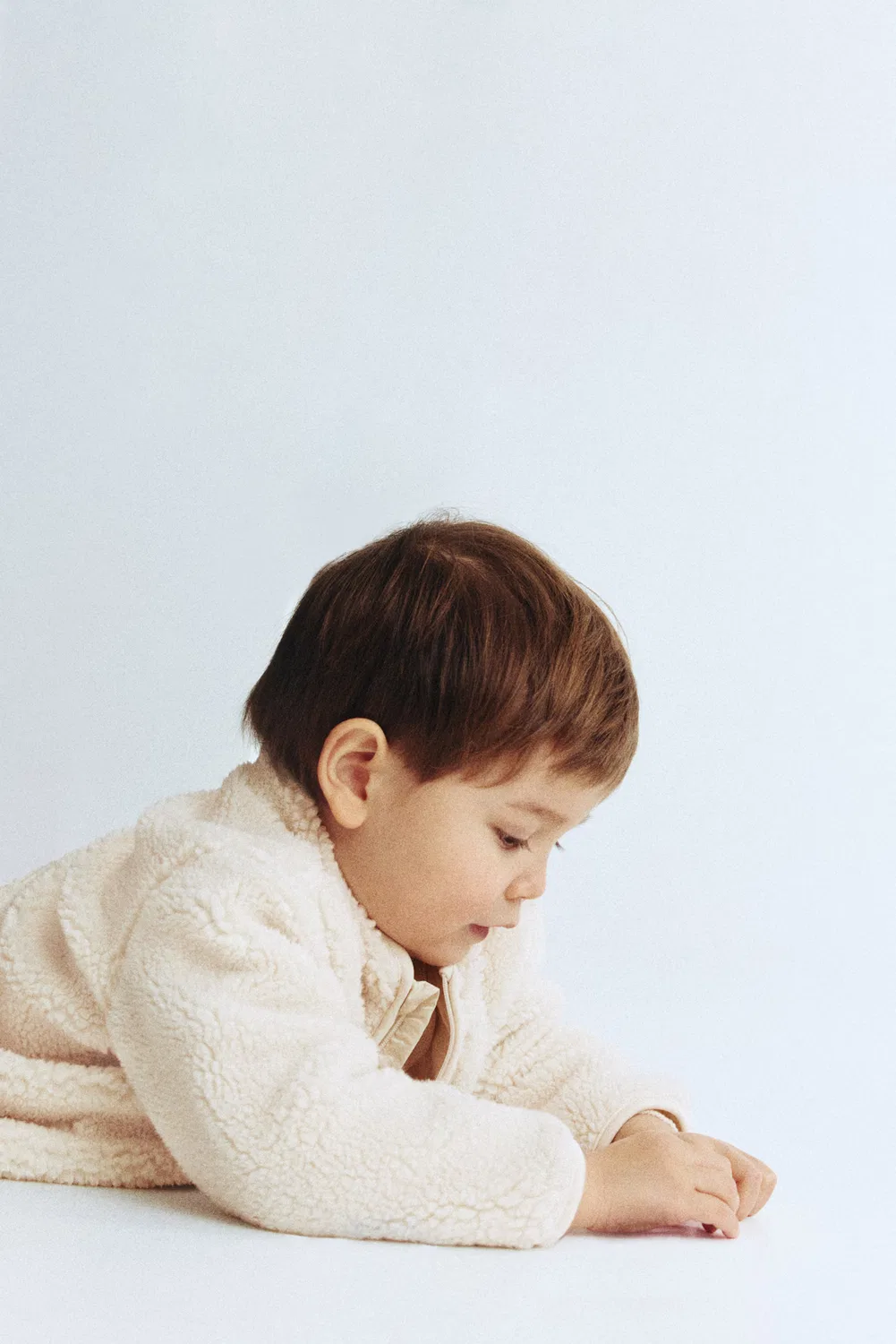 Куртка из плюшевого флиса H&M, Hellbeige — фото 4