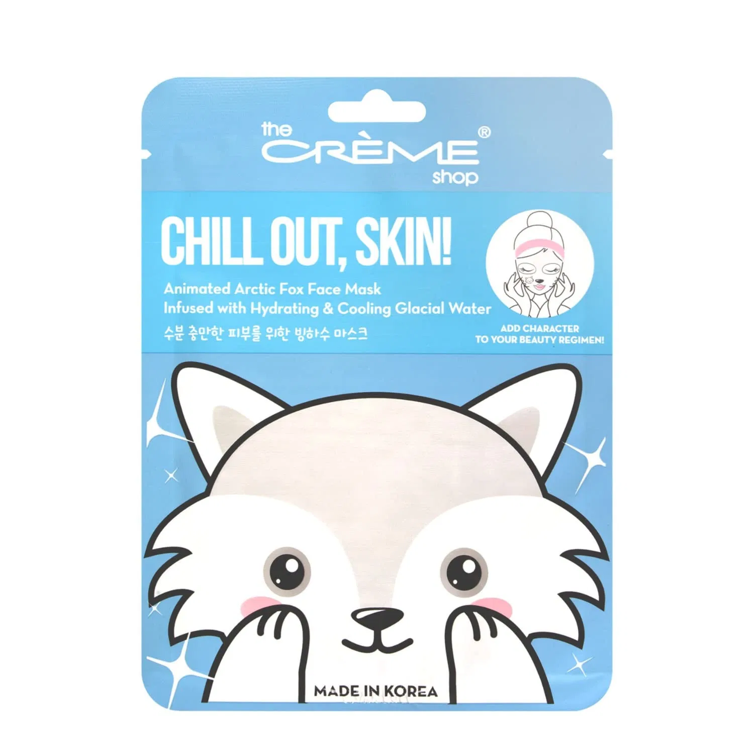 Маска для лица Chill Out Skin! Artic Fox, The Crème Shop, 25 г