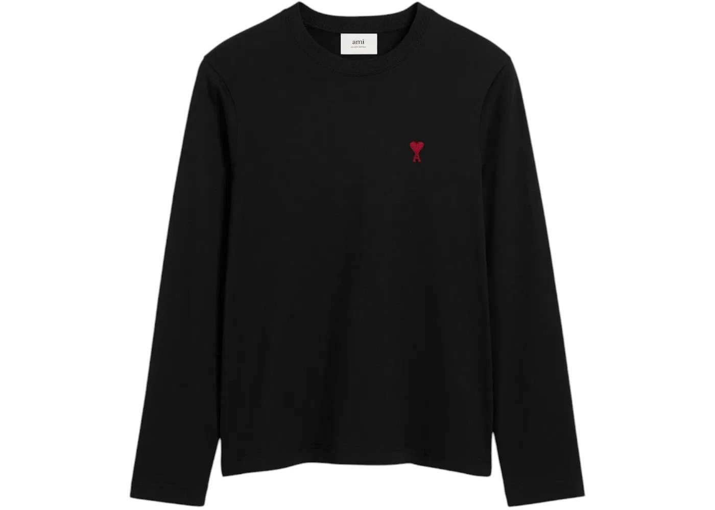Футболка с длинным рукавом Ami De Coeur Ami Paris, Black