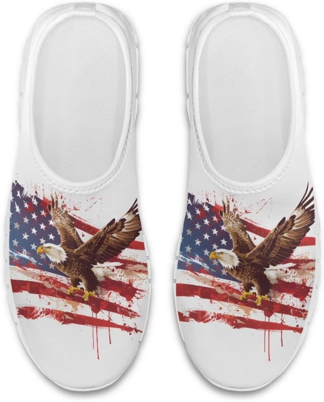 

Кроссовки Chaqlinс перфорацией с американским флагом, унисекс, Usa Flag Eagles