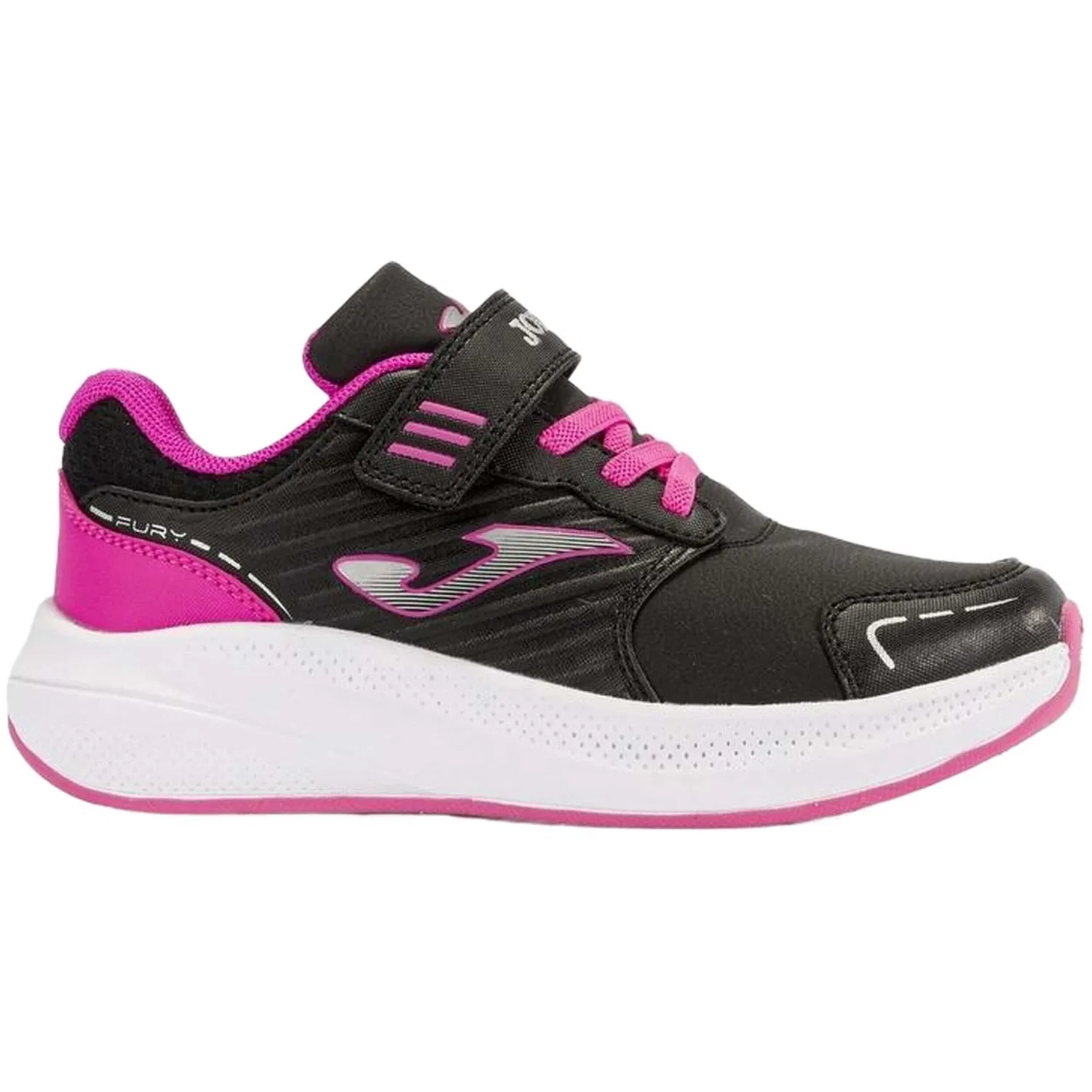 Детские кроссовки для девочек Joma Fury, Schwarz