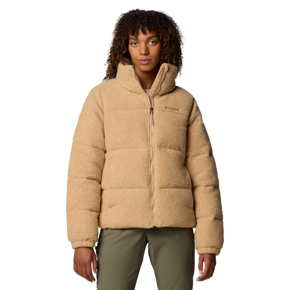 

Женская куртка Puffect Sherpa Columbia, бежевый