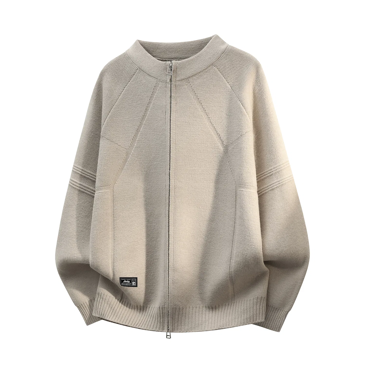 Детский свитер с круглым вырезом Jeep Leisure Collection Knitwear, Coffee — фото 4
