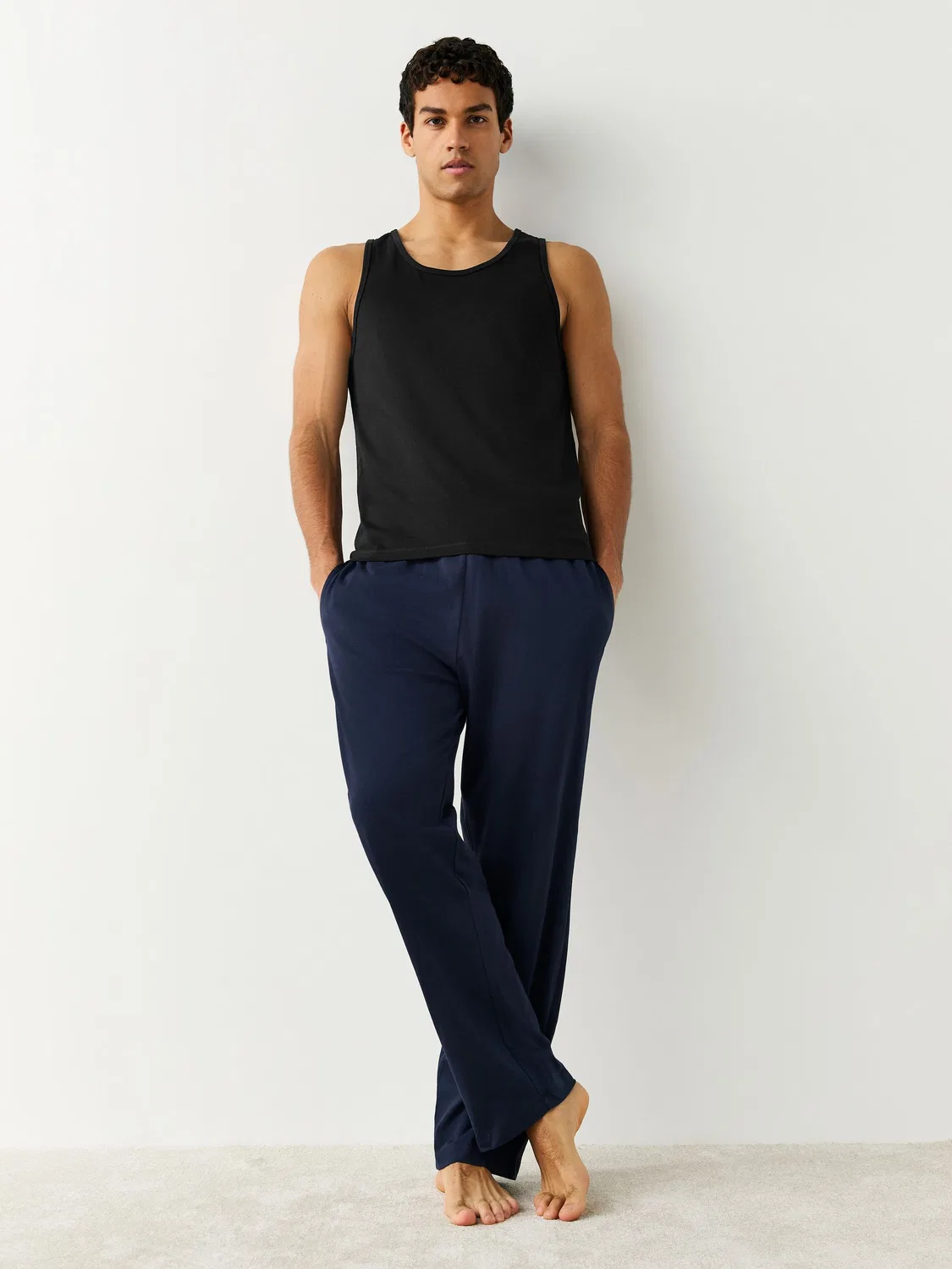 Майка-слойер Slim Fit 5 Pack Next, черный — фото 3