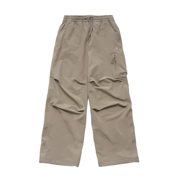 Детские грузовые штаны умеренно широкие MLB Boston Red Sox, Dark Beige Yellow