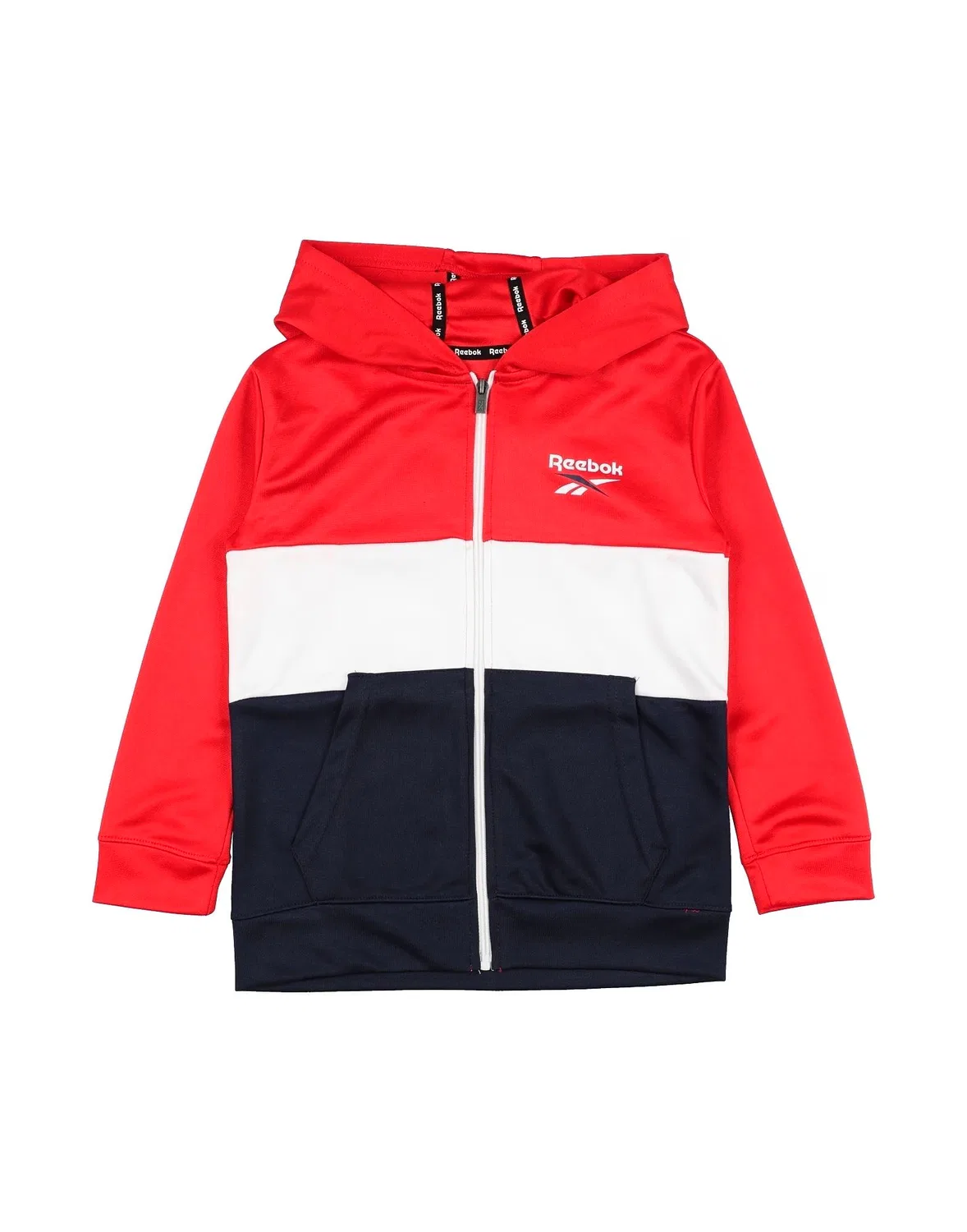 Детский свитшот для мальчиков с принтом Reebok, красный