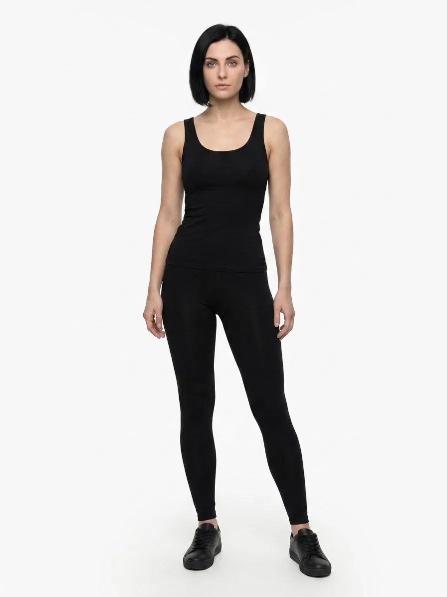 Женские леггинсы из шерсти Black Cashmere Dolce & Gabbana, Black