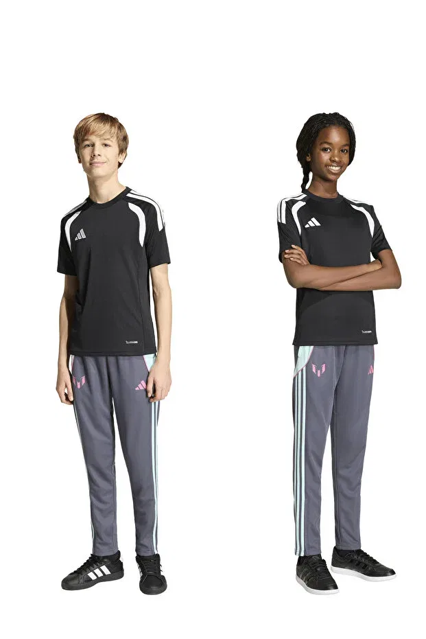 Детские спортивные штаны для мальчиков с принтом Adidas, Anthracite