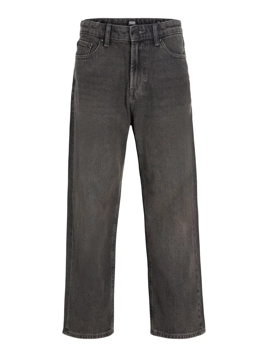 Джинсы Jack & Jones Junior Baggy Jeans 'JJIAlex JJClassic' из черного денима