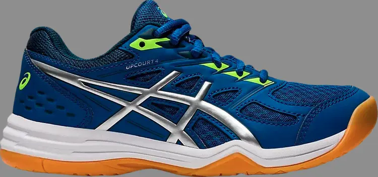 

Кроссовки upcourt 4 gs 'lake drive pure silver' Asics, синий