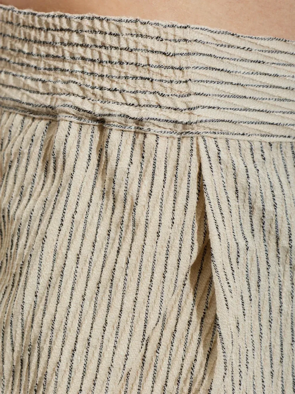 Шорты-пижама с эластичной талией JACQUEMUS, бежевый — фото 3