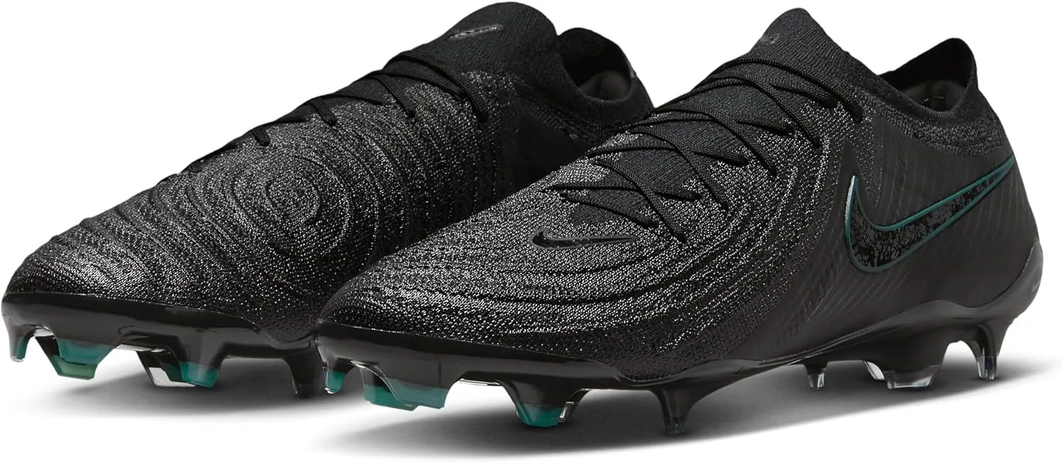 Футбольные бутсы Nike Phantom GX 2 Elite FG с низким верхом FJ2559, черный — фото 3