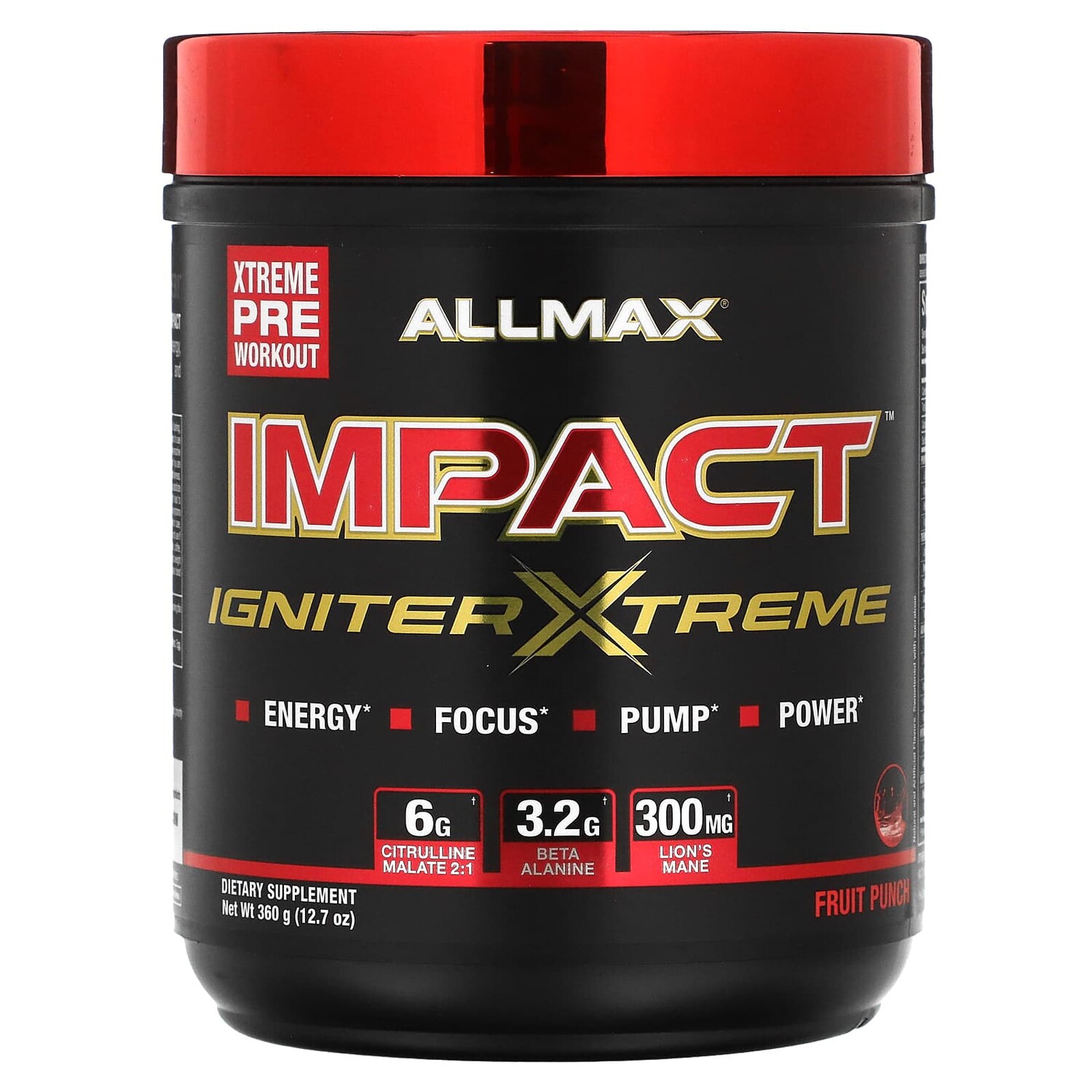 

Предтренировочный Комплекс ALLMAX, фруктовый пунш, 360 г