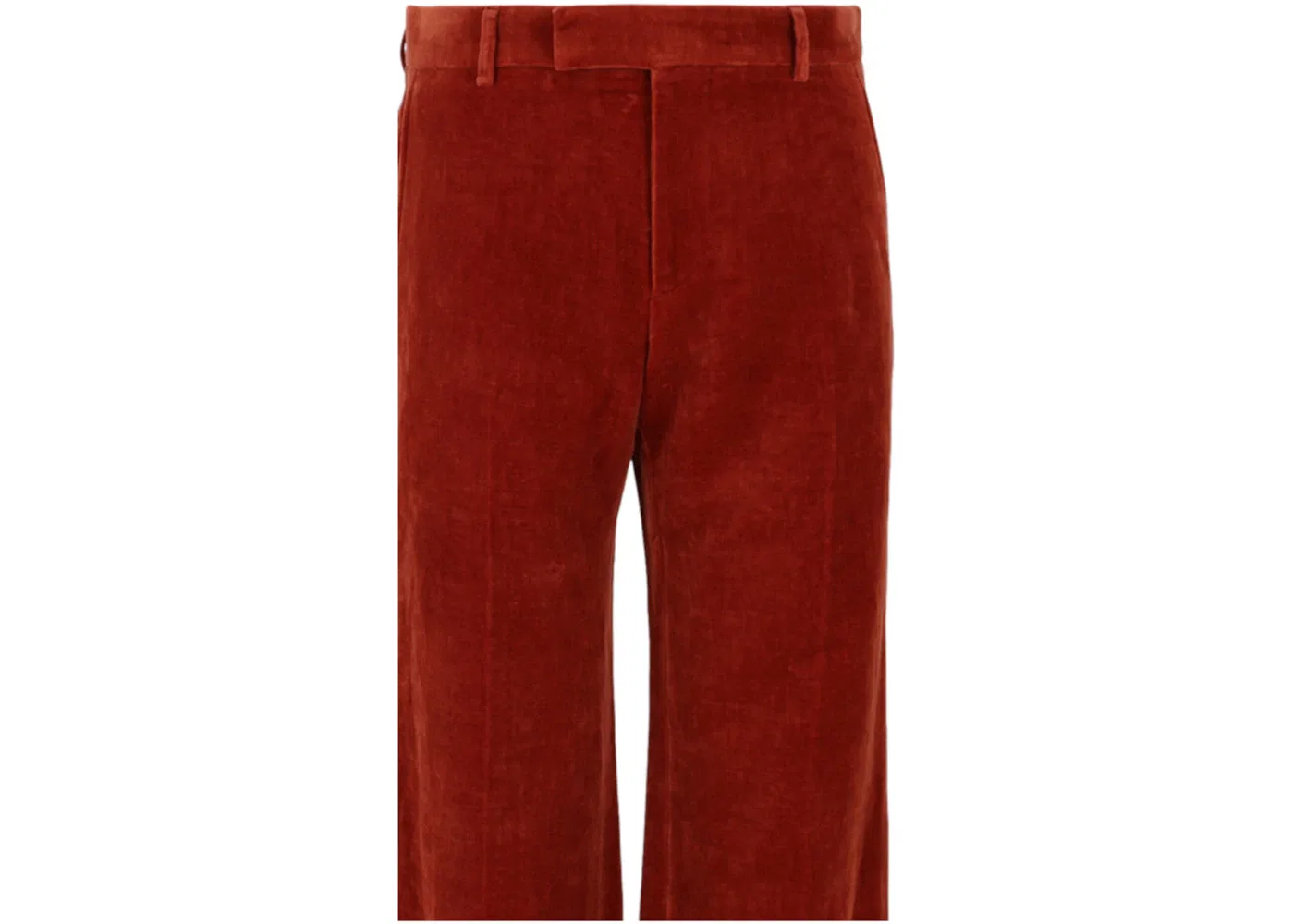 Мужские брюки клеш из вельвета Gucci, Red — фото 3