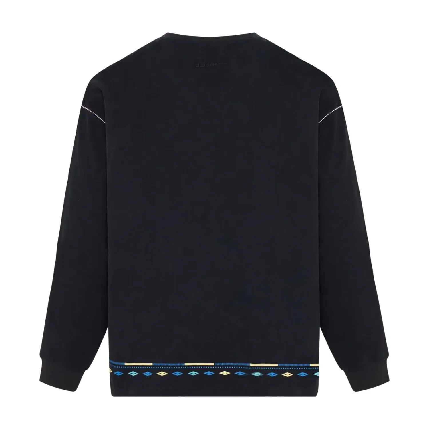 Мужская футболка Toc T-Shirt LS Asia Sizing 'Black' adidas, черный — фото 2